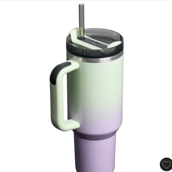 Stanley Halloween 40oz H2.0 Flowstate Quencher Tumbler in Hypnotic Green. NWT! - Picture 2 of 9